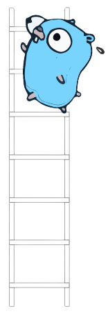 Gopher on the ladder